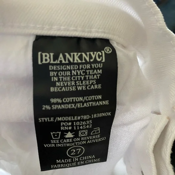 BLANKNYC white crop girlfriend jean - Picture 15 of 15